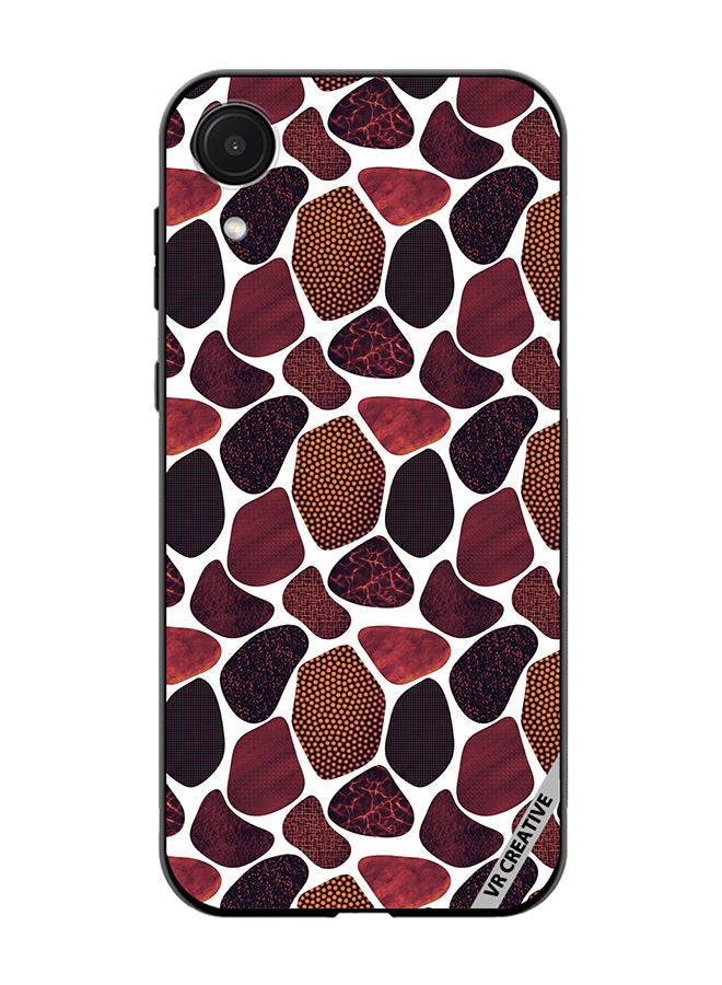 VR CREATIVE Protective Case Cover For Samsung Galaxy A03 Core Texture Design Multicolour - Image 1