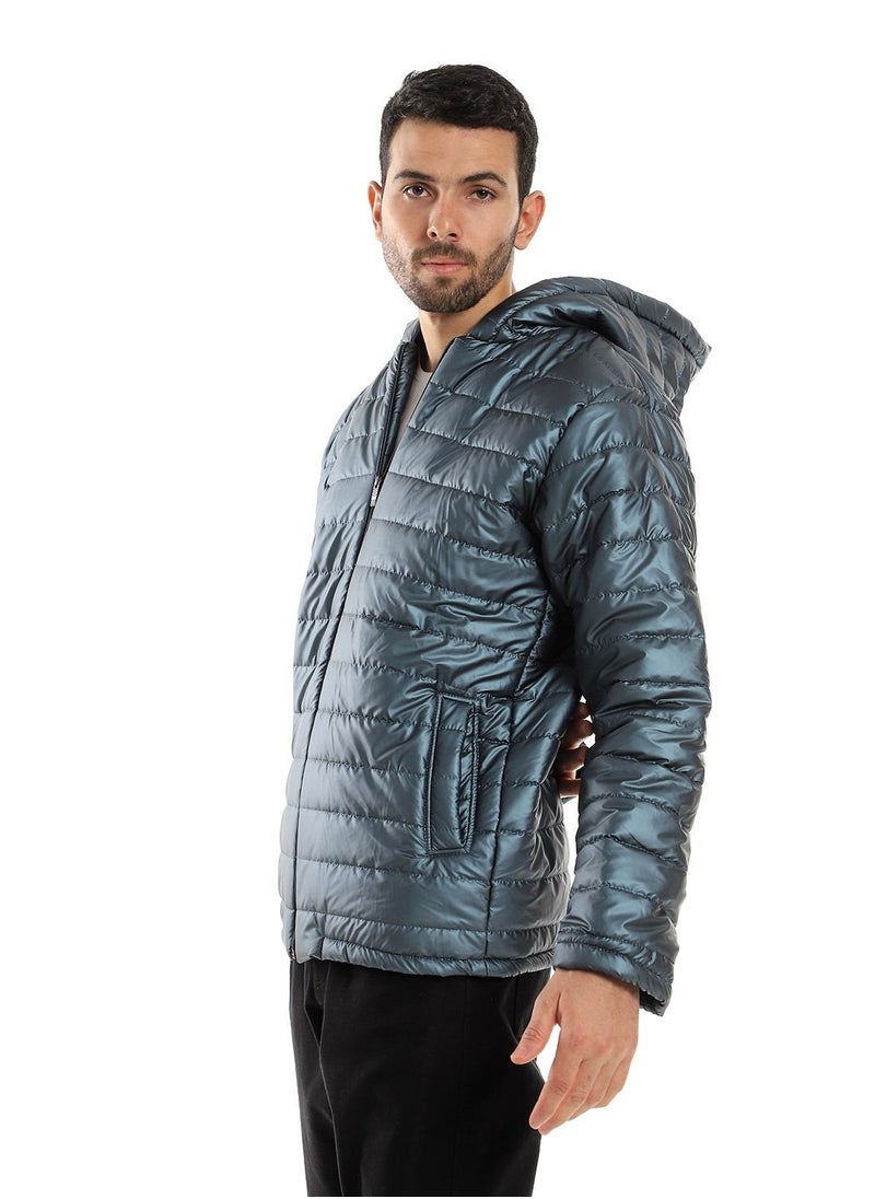Caesar - Mens Capotene Lining Jacket With Zipper - Image 1