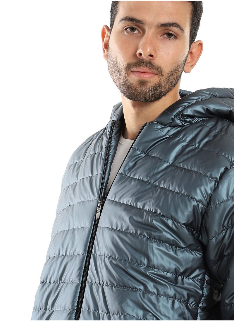 Caesar - Mens Capotene Lining Jacket With Zipper - Image 1
