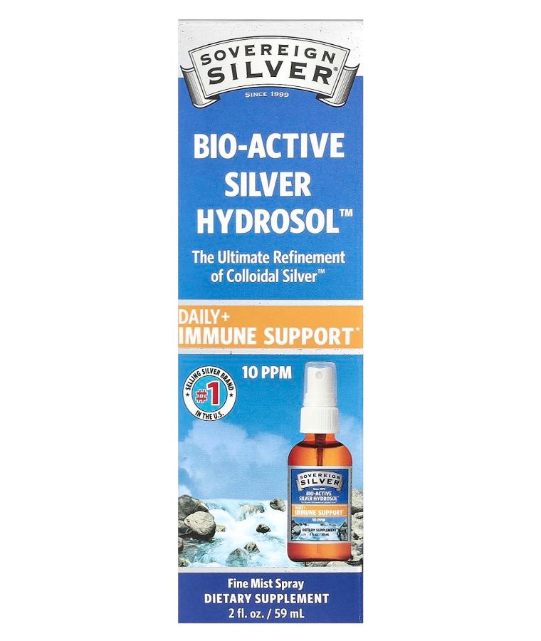 Sovereign Silver Bio-Active Silver Hydrosol™ Fine Mist Spray 10 PPM 2 fl oz (59 ml)