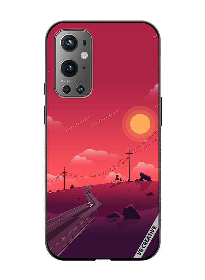 VR CREATIVE Protective Case Cover For OnePlus 9 Pro Nature Design Multicolour - Image 1