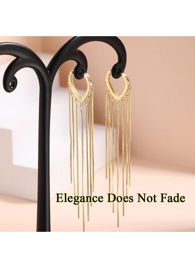 Women'S Sterling Silver Dangle Tassel Earrings, 925 Silver Chandelier Earrings, Long Gold Tassel Earrings, 4.5 In - pzsku/Z0E07C658745737F9E35EZ/45/_/1735214438/c9882857-596b-4d90-b37a-4cd3af7ed11c