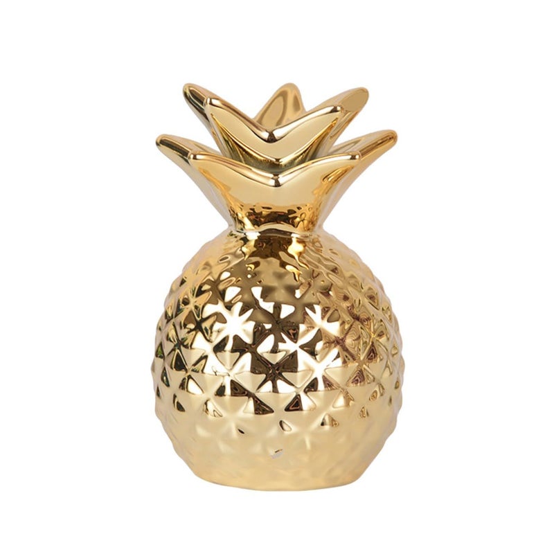 Piggy Bank Decoration Golden Pineapple Money Saving Coin Bank Storage Box - Image 2