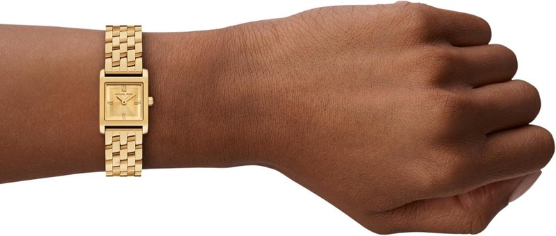مايكل كورس Women Michael Kors Women's Georgie Two-Hand Gold-Tone Stainless Steel Watch MK4931 - Image 4