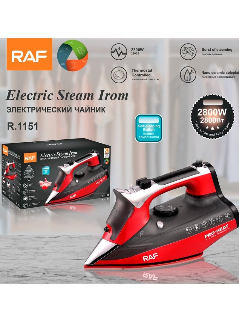 آر إيه أف مكواة بخار منزلية محمولة، ماكينة كي صغيرة محمولة - Image 2