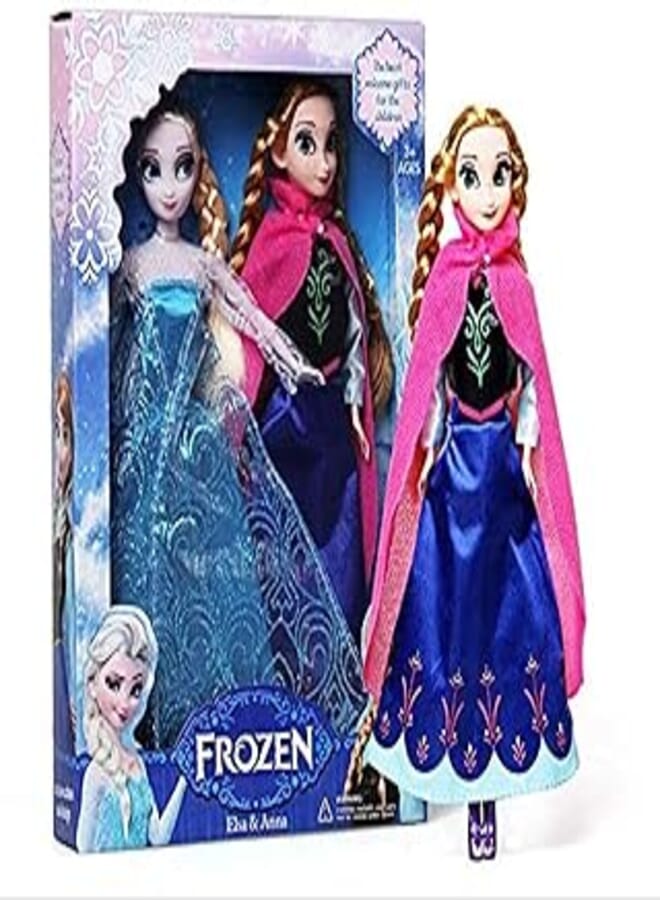 Disney FROZEN Dolls Frozen Cartoon Princess Anna And Elsa Dolls Toys