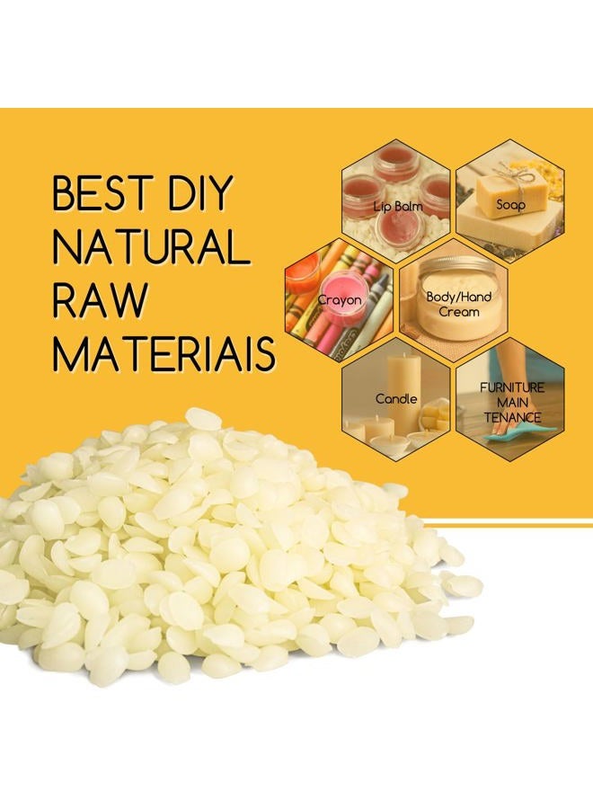 TRINIDa Beeswax Pellets 2LB, 100% Organic White Bees Wax for DIY Candles, Beeswax for Candle Making, Skin, Body, Face, and Hair Care, Lotions, DIY Creams, Lip Balm and Soap Making Supplies - Image 4