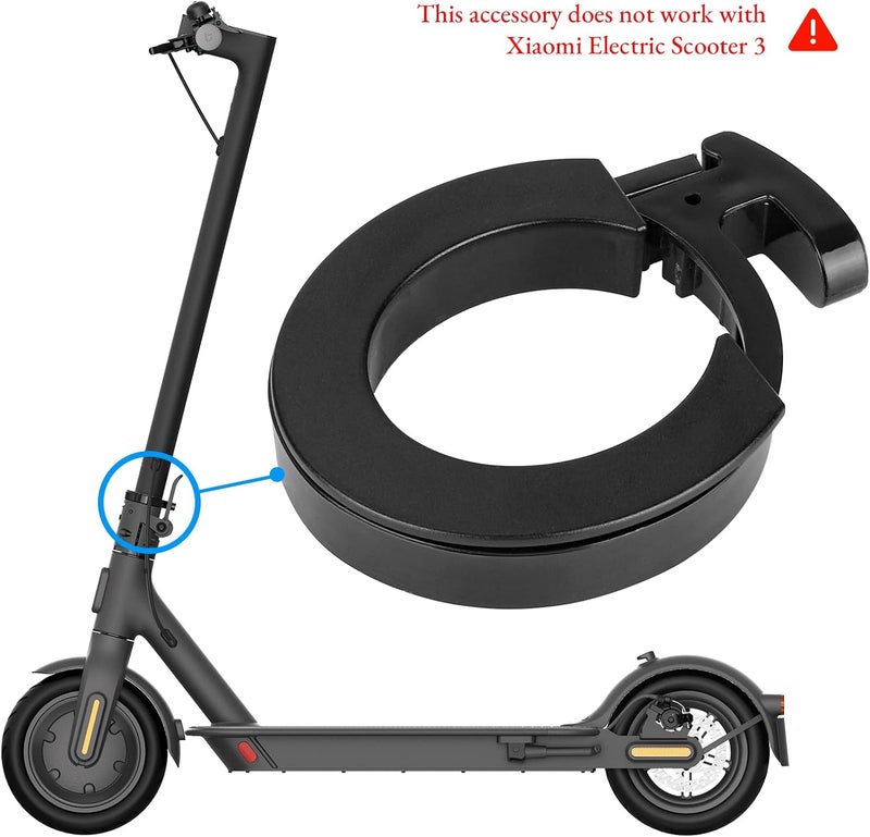 LUCK4U Electric Scooter Ring Buckle Front Round Locking Ring Compatible Scooter Accessories for Xiaomi M365 1s Pro Pro2 Essential Lite Scooter Parts - Image 2