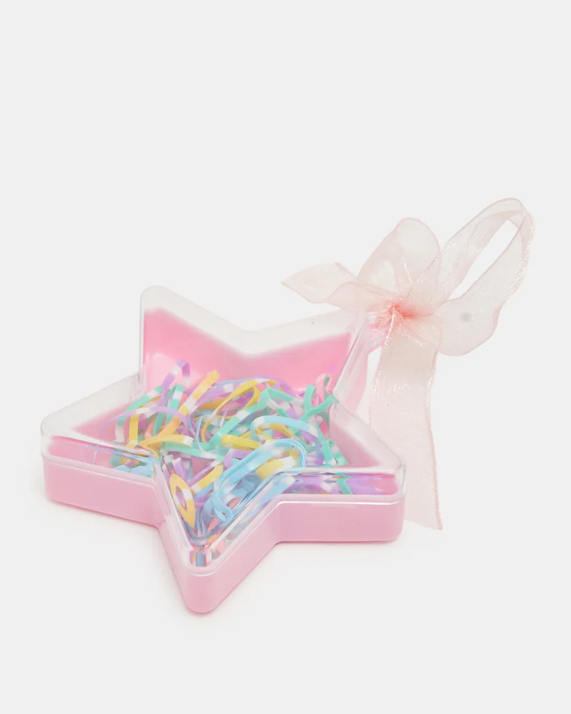 REDTAG Girls Assorted Elastic DIY Hair Gift Set