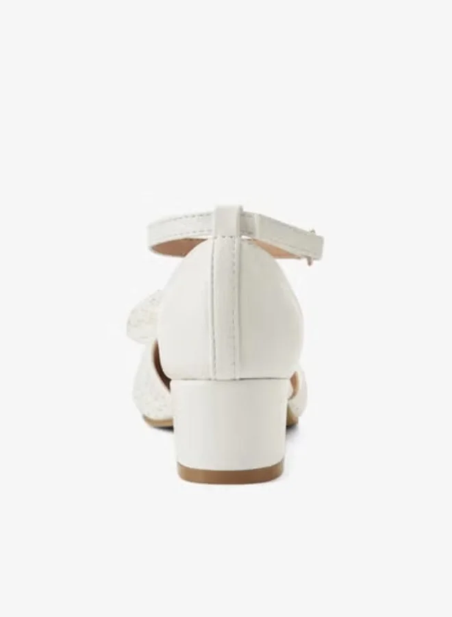 Celeste Girls Block Heel Shoes Ramadan Collection