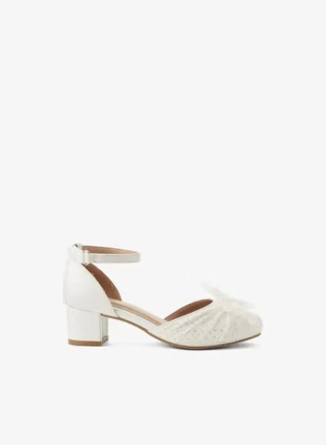 Celeste Girls Block Heel Shoes Ramadan Collection