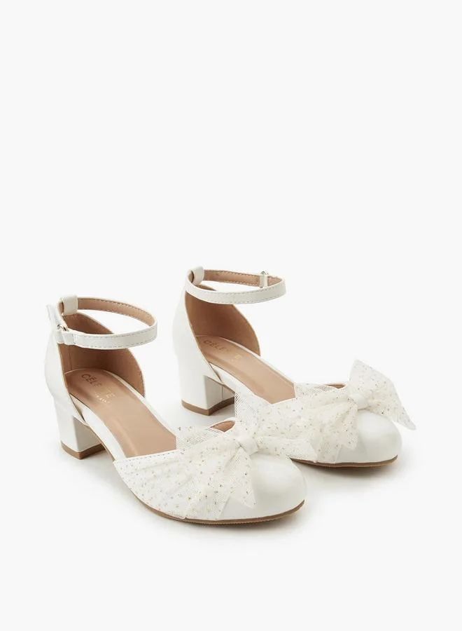 سيليست Girls Block Heel Shoes