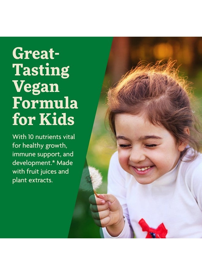 Floradix Kinder Love Children's Multivitamin - Liquid Multivitamin for Kids with Vitamins A, C, D & E, Calcium & More - Vegetarian, Non-GMO, Gluten-Free - 17 fl oz - Image 4