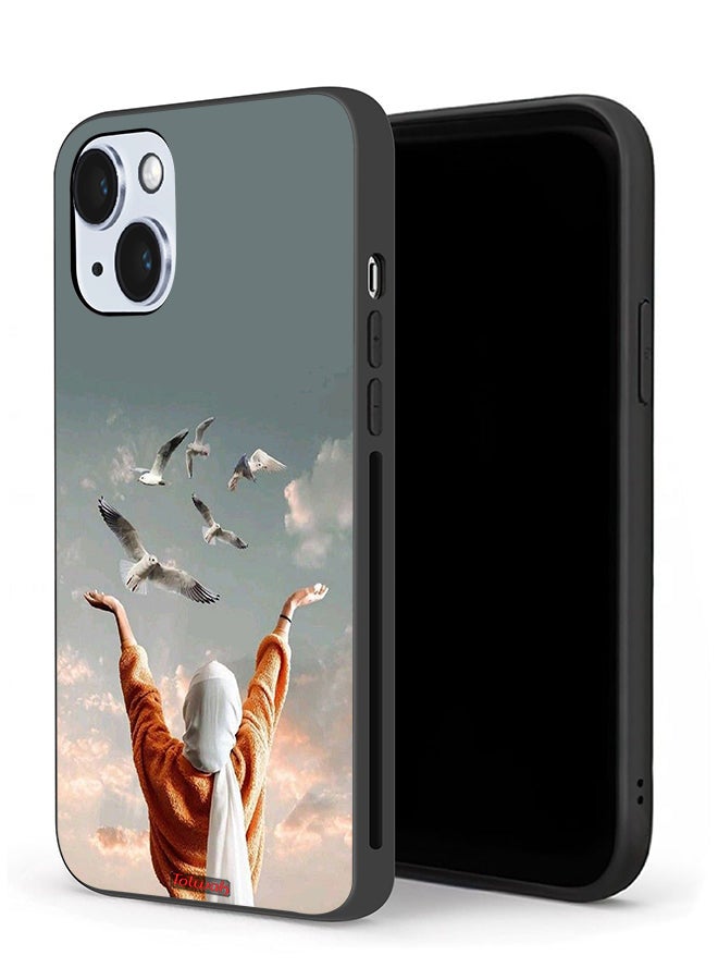 Tolwak Apple iPhone 14 Plus Protective Case Birds Flying - Image 1