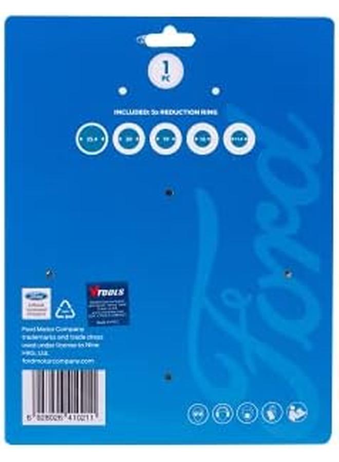 فورد شفرة منشار دائري من الفولاذ المقاوم للصدأ 24 سنًا 185 × 30 × 2.4 مم أداء طويل الأمد لقطع الخشب والألمنيوم والمعادن غير الحديدية أبيض Fpta 12 0006 - Image 2