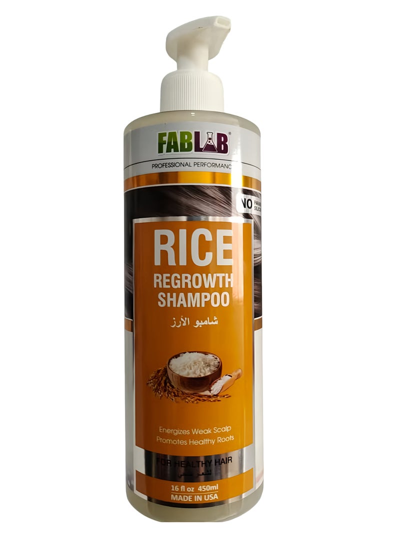 FabLab Rice Shampoo for Healthy Hair 450ml