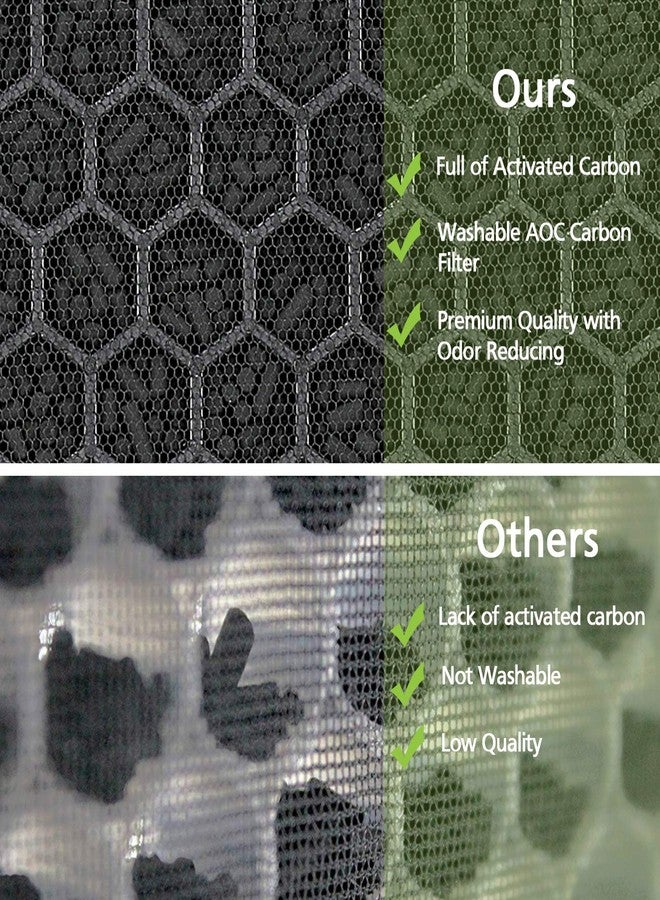 isinlive 2 Sets 116130 HEPA Replacement Filter H 116130 for Winix 5500-2 Plasmawave Air Purifier and Models AM80 - HEPA Filter and Activated Carbon Filter Combo Pack - Image 4