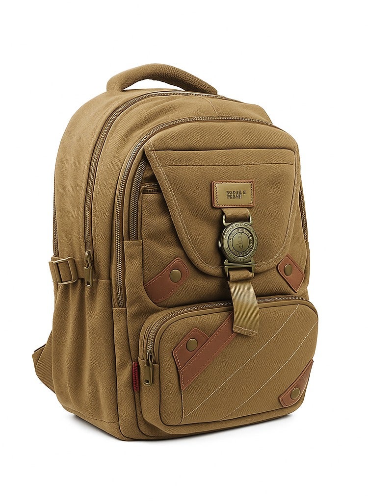 SAINT EAGLE Saint Eagle Unisex Tactical Backpack – Multi-Pocket, Expandable Outdoor Rucksack with Kettle Pocket, Heavy-Duty Zippers & Buckles – Ideal for Hiking, Camping & Travel  - Image 1