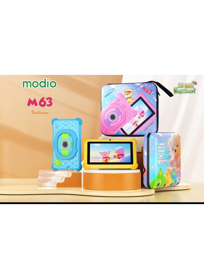 Modio M63 6GB RAM 128GB Kids Tablet For Kids pink - Image 2