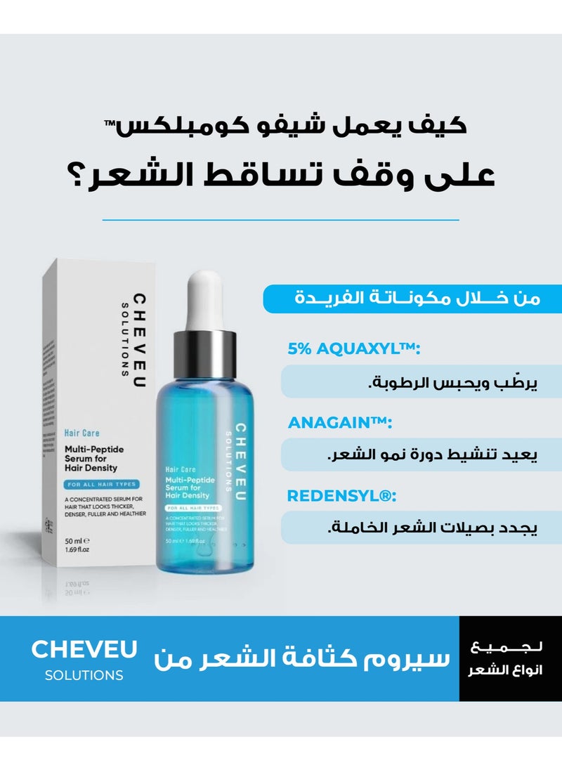 CHEVEU SOLUTIONS Cheveu Complex™ Hair Growth Kit for Men | 90-Day Supply with 5% AQUAXYL™  - Image 5