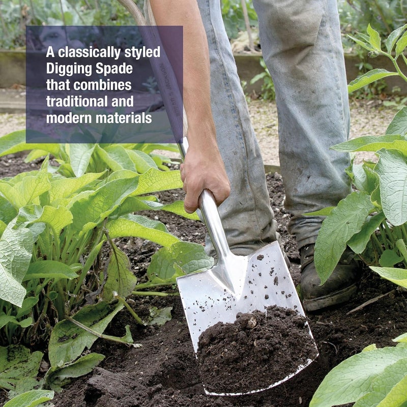 Spear  Jackson 4450DS Traditional Stainless Steel Digging Spade - Image 2