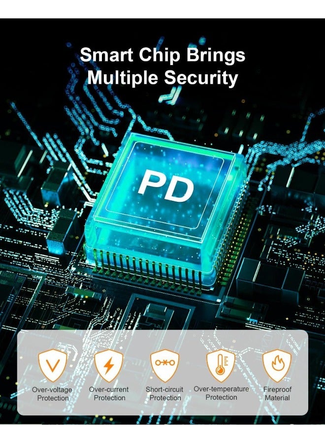 بروماس شاحن سريع لسامسونج جالكسي رأس شاحن مع كابل شحن 25 واط  (جودة واداء عالي) من بروماس, اس 24 الترا اس 24 بلس اس 24 واس 23 واس 23 الترا واس 23 واس 22 الترا واس 22 واس 22 واس 21 الترا, يأتي مع كابل منUCB C - Image 3