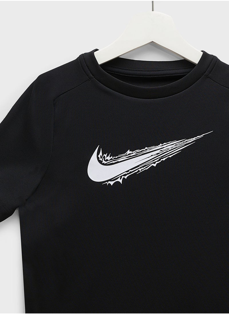 Nike Dri-Fit Multi Hybrid T-Shirt  - Image 3