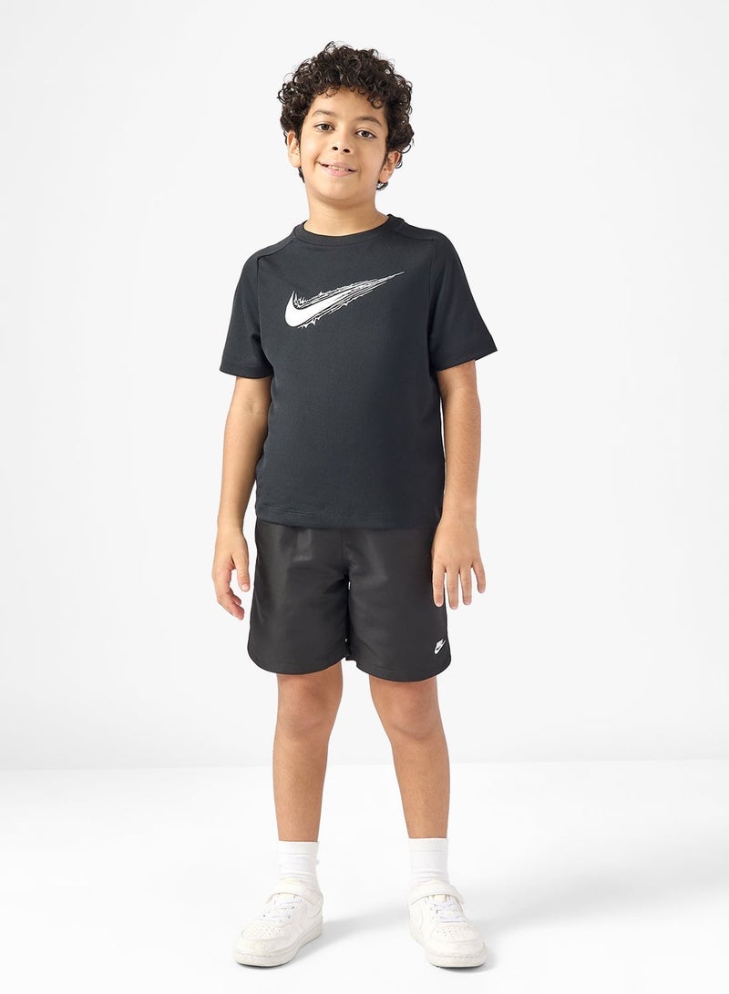 Nike Kids Dri-Fit Multi Hbr T-Shirt - Image 4