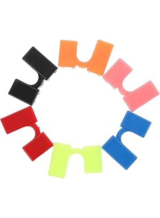 6Pcs Reusable Chopstick Training Clips Non Slip Helpers For Adults Beginners Multiple Colors - Image 1