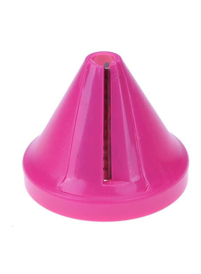Funnel Model Spiral Vegetable Slicer Pink - Image 2