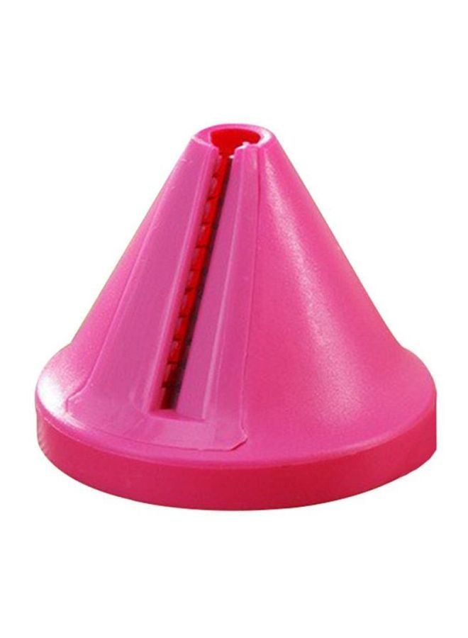 Funnel Model Spiral Vegetable Slicer Pink - Image 1