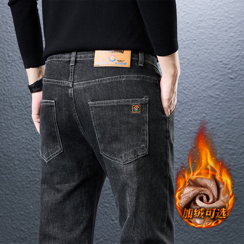 Unisex Classic Denim Jeans Loose Fit Daily Outdoor Wear - Image 3