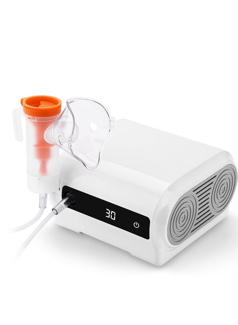 Smart Digital Display Nebulizer Machine for Adults and Kids, Compression Nebulizer for Breathing Treatment, Jet Nebulizer with Timing Function for Home