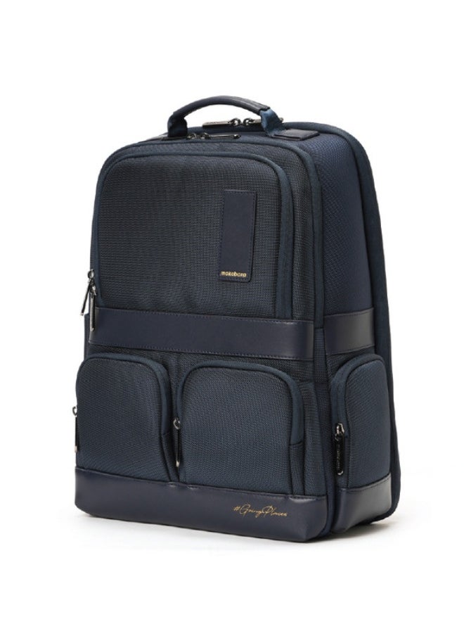 Mokobara MOKOBARA The Terra Work Backpack 25 Litre Premium Nylon 16" Unisex Laptop Backpack (Headspace), Navy Blue  - Image 1