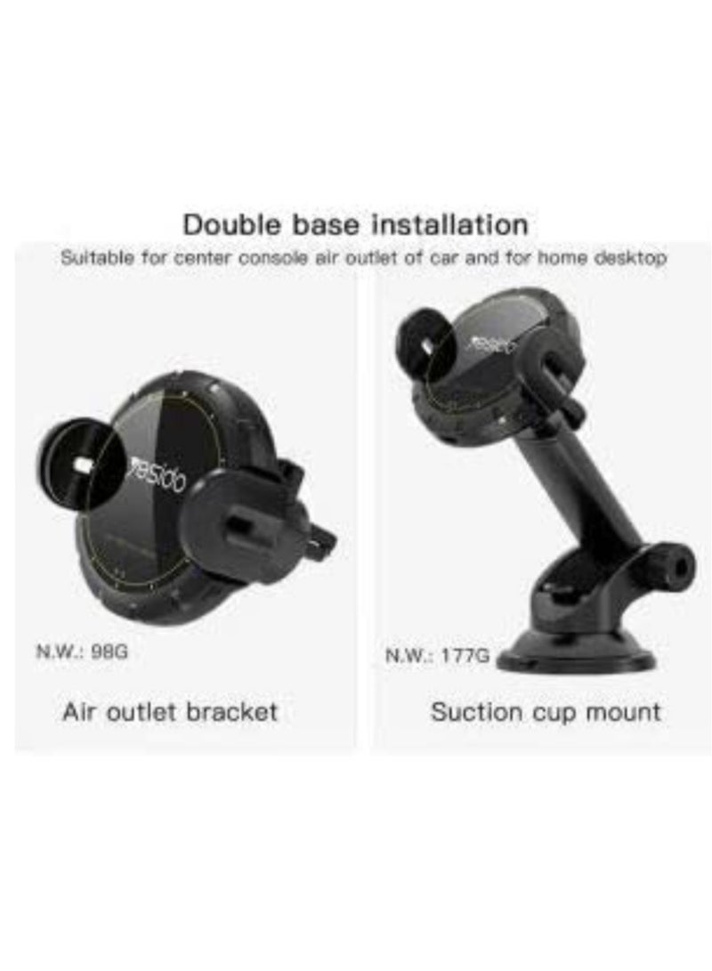 Yesido Car Charger Holder For Smart phones - Image 3