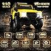 Desdoni RC Cars RC Crawler 110 Scale RTR Remote Control Car 4WD 24GHz Brushed Offroad Racing Hobby Grade Model Vehicle with LED Lights 2Pcs Battery Toy for Kids and Adults - Image 2