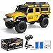 Desdoni RC Cars RC Crawler 110 Scale RTR Remote Control Car 4WD 24GHz Brushed Offroad Racing Hobby Grade Model Vehicle with LED Lights 2Pcs Battery Toy for Kids and Adults - Image 4