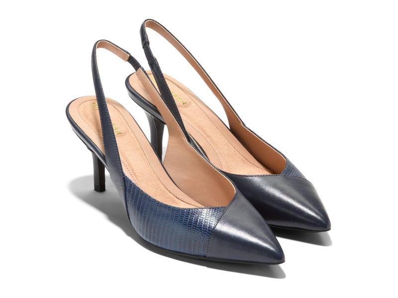 Cole Haan Women's Go-to Slingback 65MM, Navy Blazer, 5-B US - Image 4