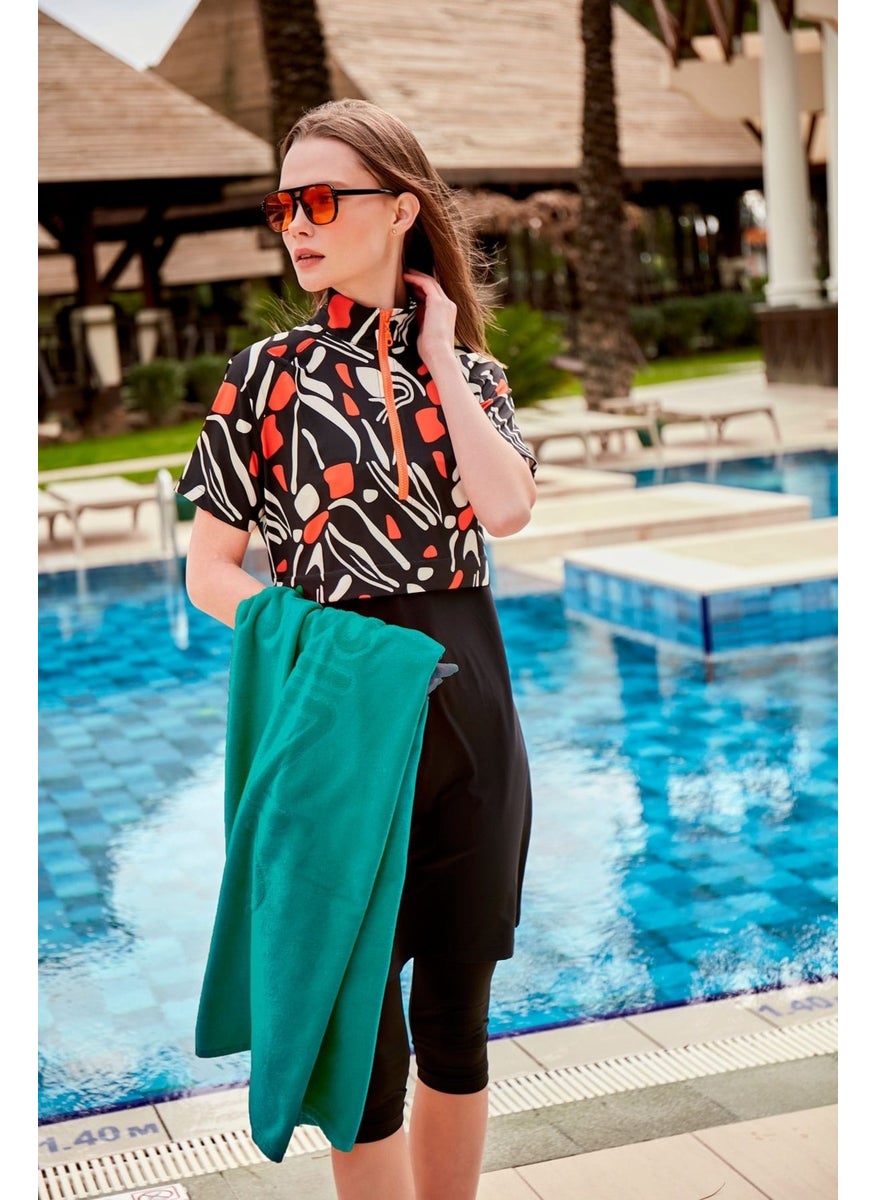 Marina Petrol Green Beach Towel PH23-13402  - Image 1