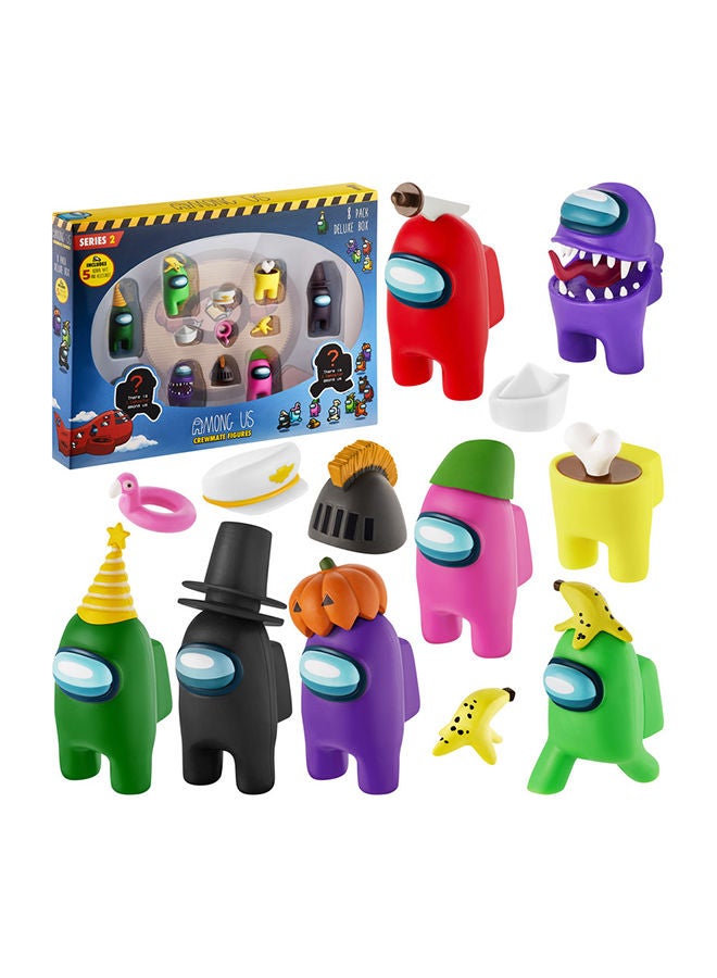 Among Us Pack Of 8 Deluxe Box Series 2- Crewmate Figures Assortment- 16 Styles To Collect - Image 2