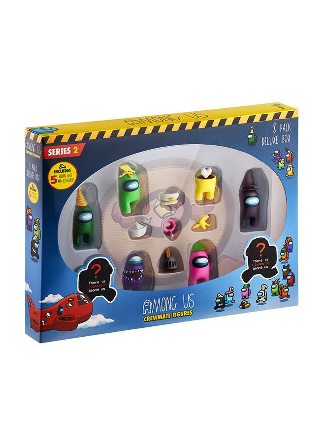 Among Us Pack Of 8 Deluxe Box Series 2- Crewmate Figures Assortment- 16 Styles To Collect - Image 1