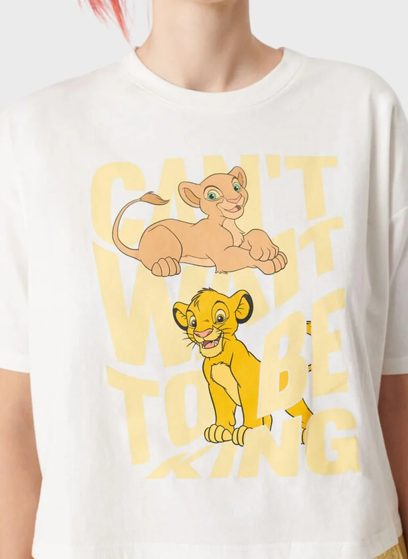 UNDIZ Printed Mini Shorts