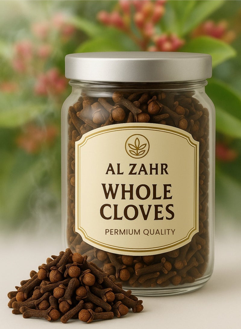 زهر براعم القرنفل الكاملة - براعم زهور القرنفل المجففة عالية الجودة | قرنفل عشبي منتقى يدويًا للاستخدام في البستنة والزراعة وصناعة البخور والاستخدامات العشبية التقليدية. - Image 1