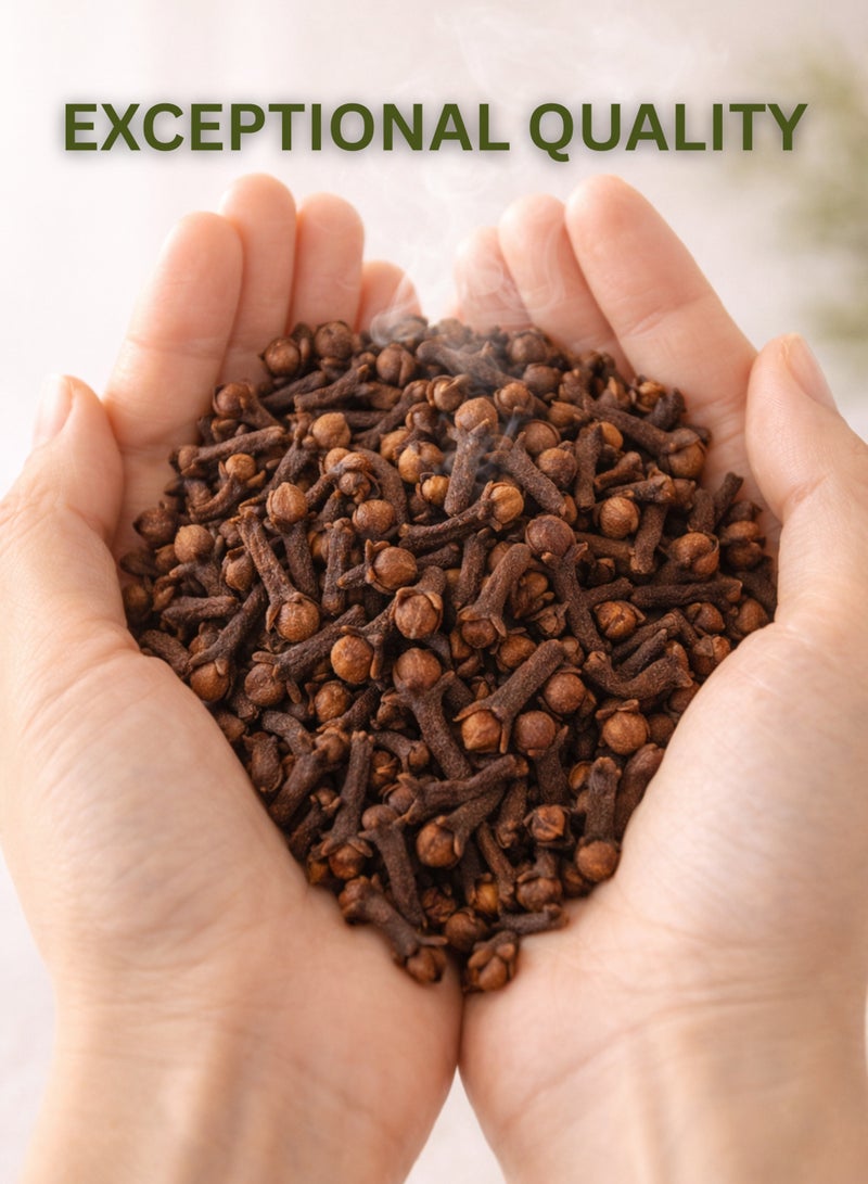 زهر براعم القرنفل الكاملة - براعم زهور القرنفل المجففة عالية الجودة | قرنفل عشبي منتقى يدويًا للاستخدام في البستنة والزراعة وصناعة البخور والاستخدامات العشبية التقليدية. - Image 5