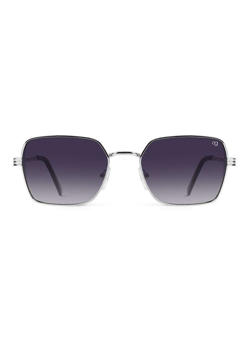 Woggles UV- Protected  Black Rectangle Sunglasses  - Image 3