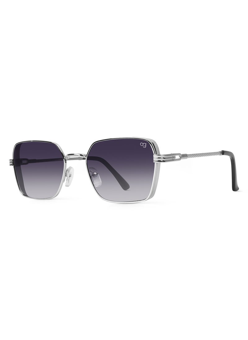 Woggles UV- Protected  Black Rectangle Sunglasses  - Image 4