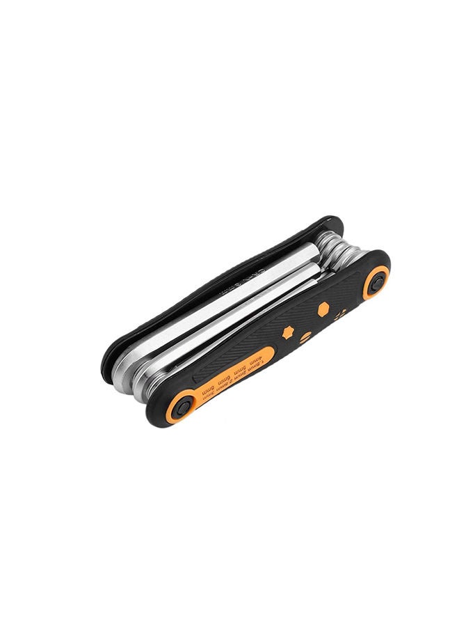 8 in 1 Portable Folding Hex Allen Key Wrench Set