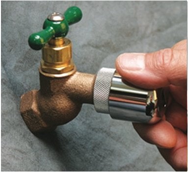 ConservCo Hose Bibb Lock – Original Outdoor Faucet Lock Prevents Water Theft and Waste, Easy to Use, Comes with Padlock, Protect Plumbing, Water and Money, DSL-2 - Single Pack - Image 5