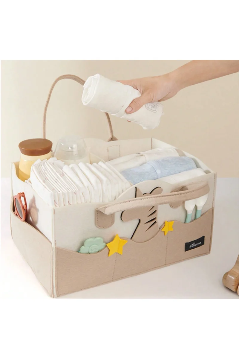 STAR BABiES Star Babies Caddy Diaper bag organizer - Multicolor New - Dino Design