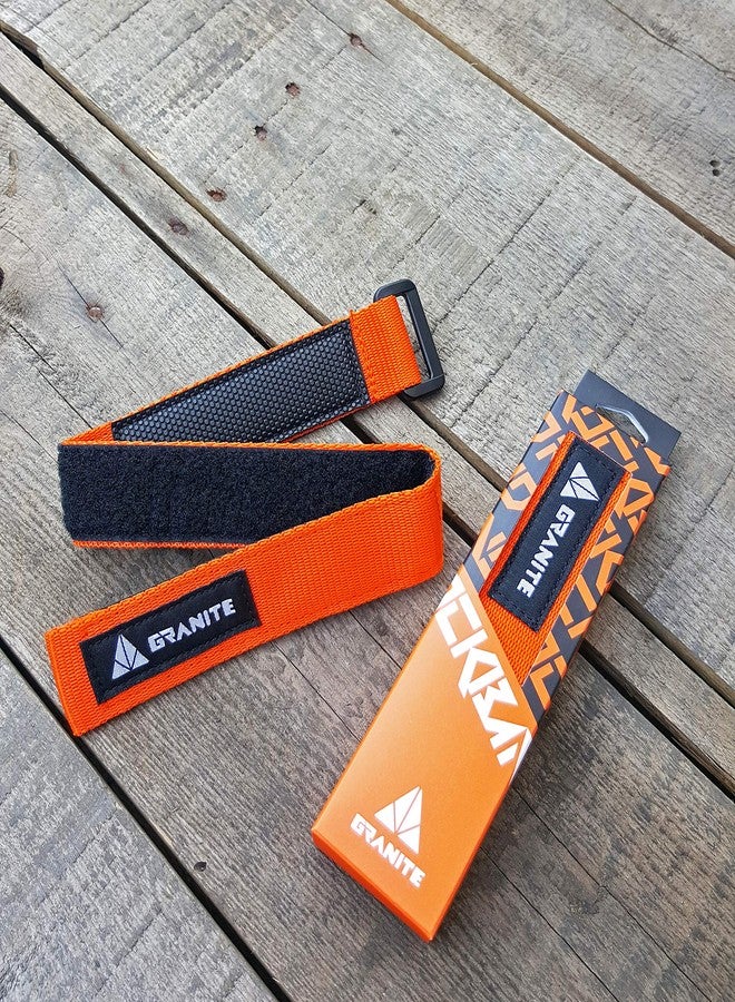 جرانيت حزام تثبيت إطار الدراجة الجبلية من جرانيت روك باند، بني اللون، لحمل الأدوات والأنابيب الداخلية - Image 4